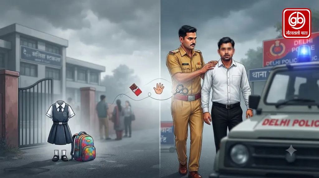 दिल्ली के स्कूल में 3 साल की बच्ची से यौन शोषण का आरोप