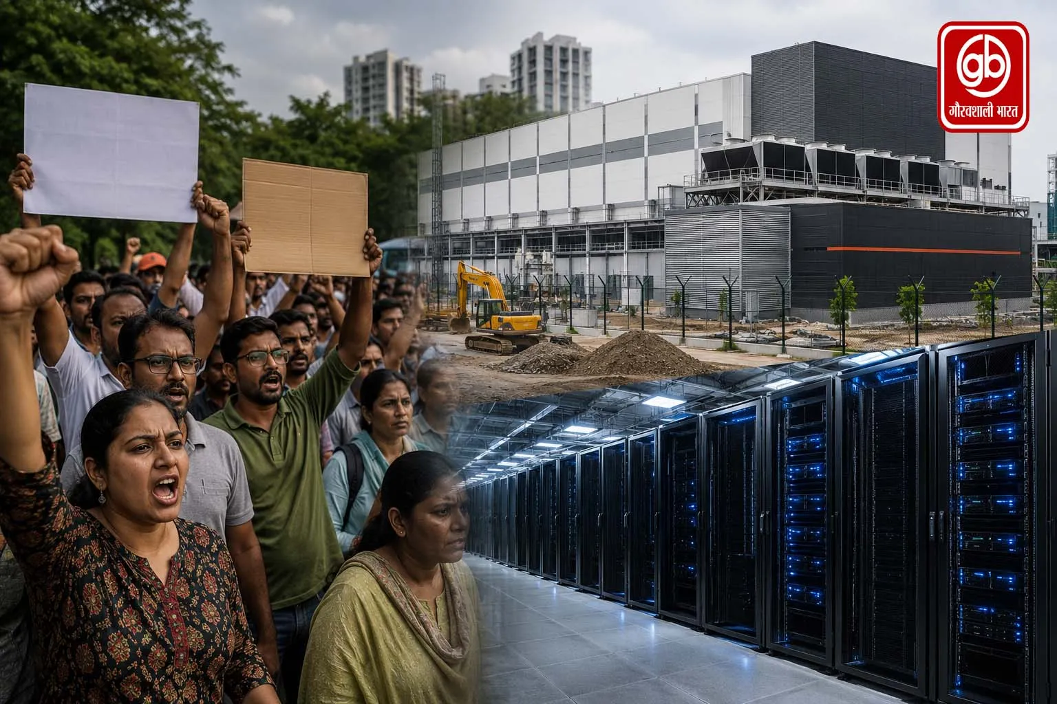 डेटा केंद्रों के खिलाफ बढ़ा विरोध