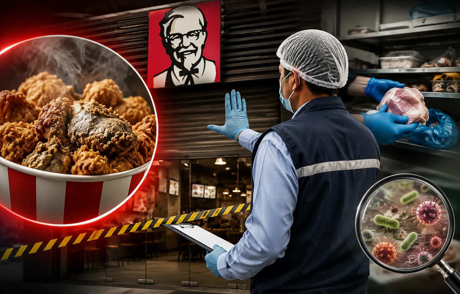 चिकन में बदबू और सड़न! KFC आउटलेट पर FDA की बड़ी कार्रवाई