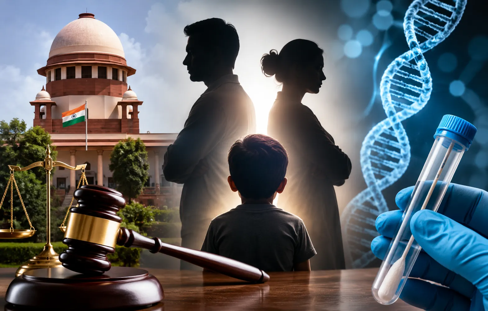 तलाक केस में बच्चे का DNA टेस्ट, सुप्रीम कोर्ट ने दिया फैसला