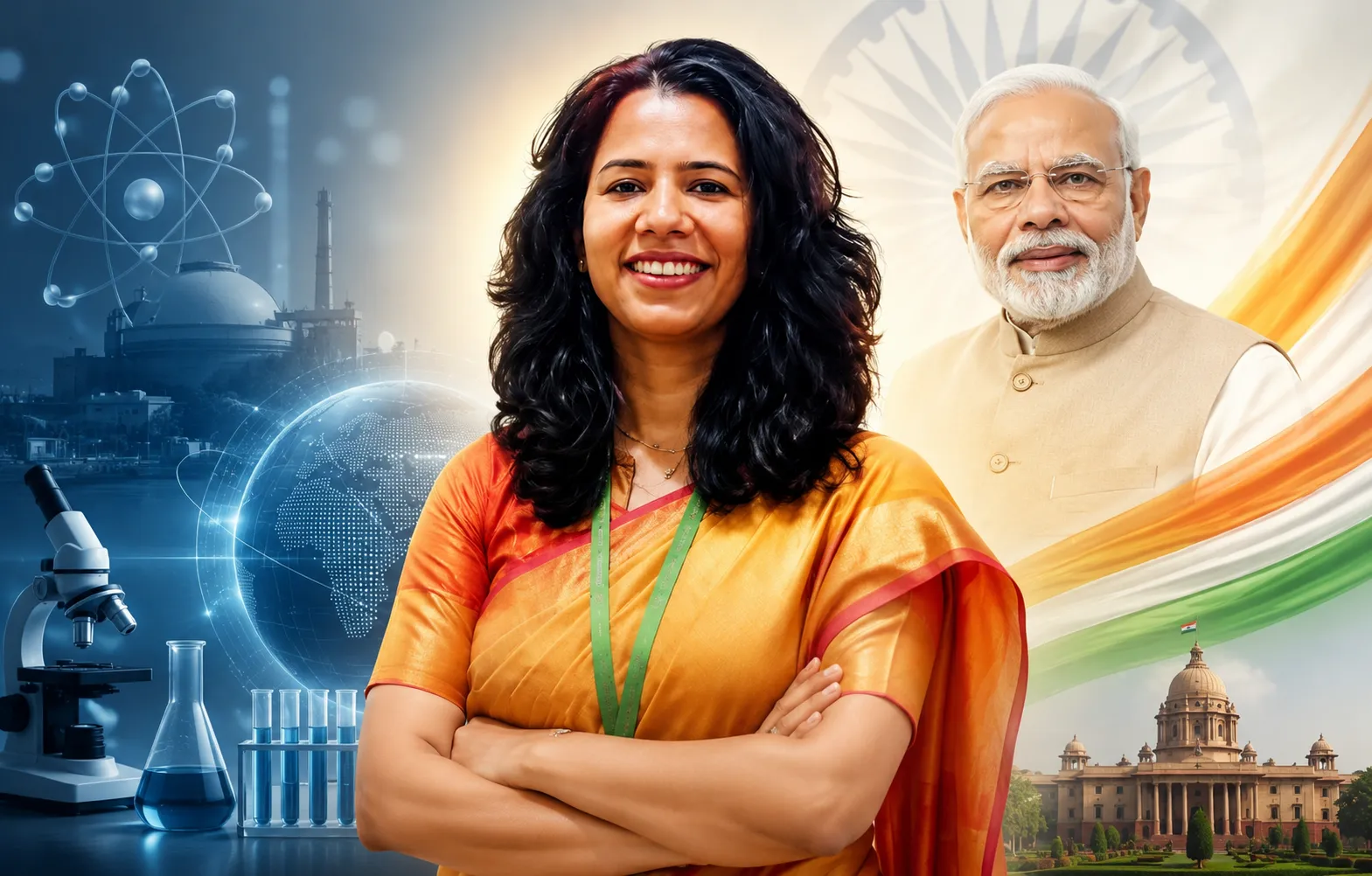 BARC की वैज्ञानिक से PM मोदी की प्राइवेट सेक्रेटरी बनीं निधि