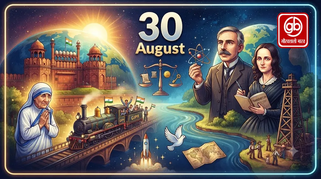 आज का इतिहास — 30 अगस्त
