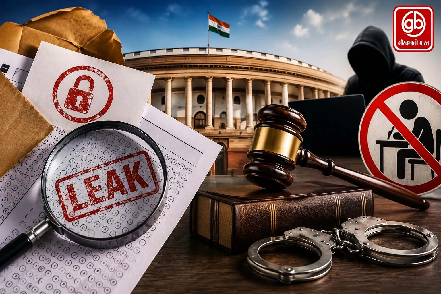 पेपर लीक पर अब सख्त कानून लागू