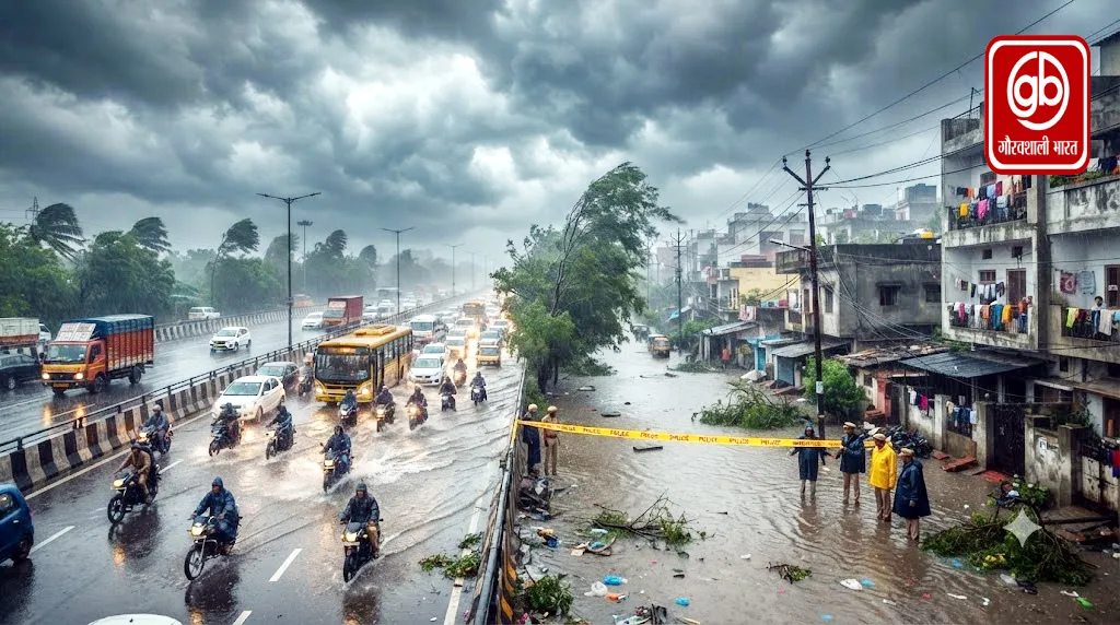 23 राज्यों में भारी बारिश का अलर्ट