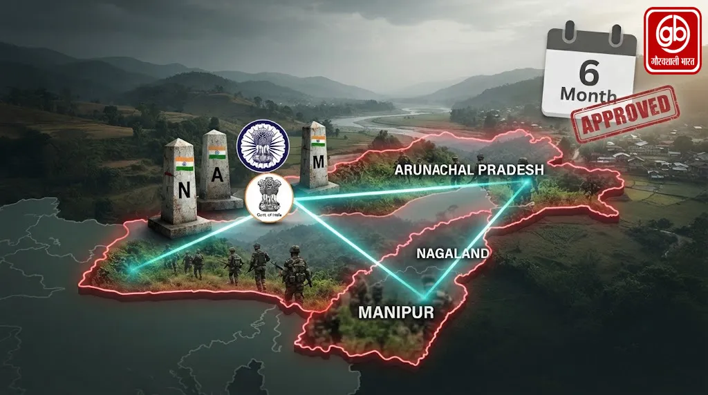 नगालैंड, अरुणाचल प्रदेश और मणिपुर के कुछ इलाकों में AFSPA छह महीने के लिए बढ़ा