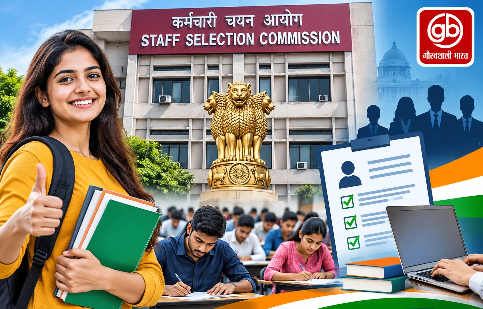 SSC CHSL 2026: 12वीं पास के लिए 2536 पद, ऐसे करें आवेदन