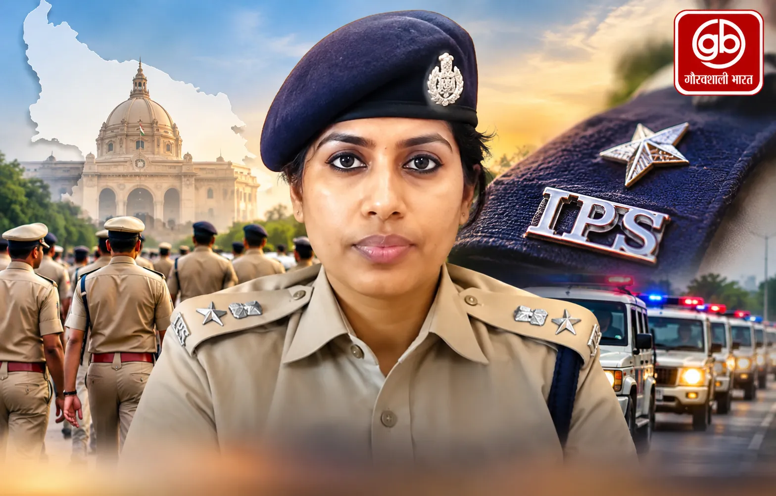 यूपी में 35 IPS अफसरों का तबादला, चारू निगम को नई जिम्मेदारी