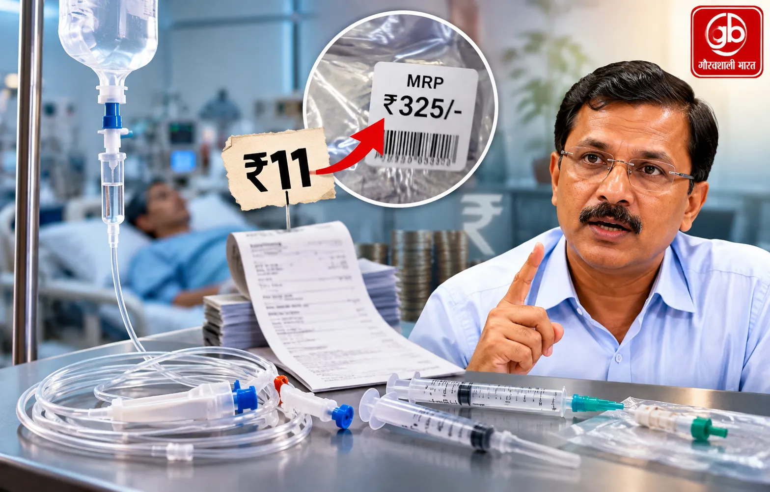 ₹11 का IV सेट ₹325 का MRP, तुकाराम मुंढे ने उठाए गंभीर सवाल