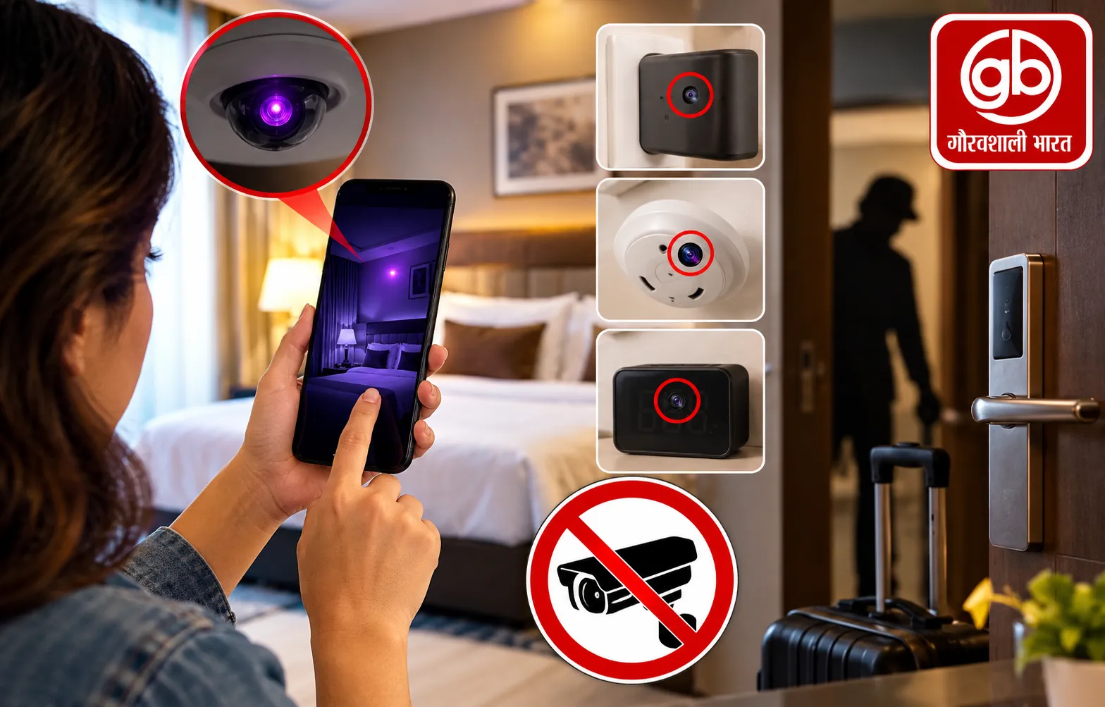 होटल में Hidden Camera का डर? फोन से ऐसे करें कमरे की जांच