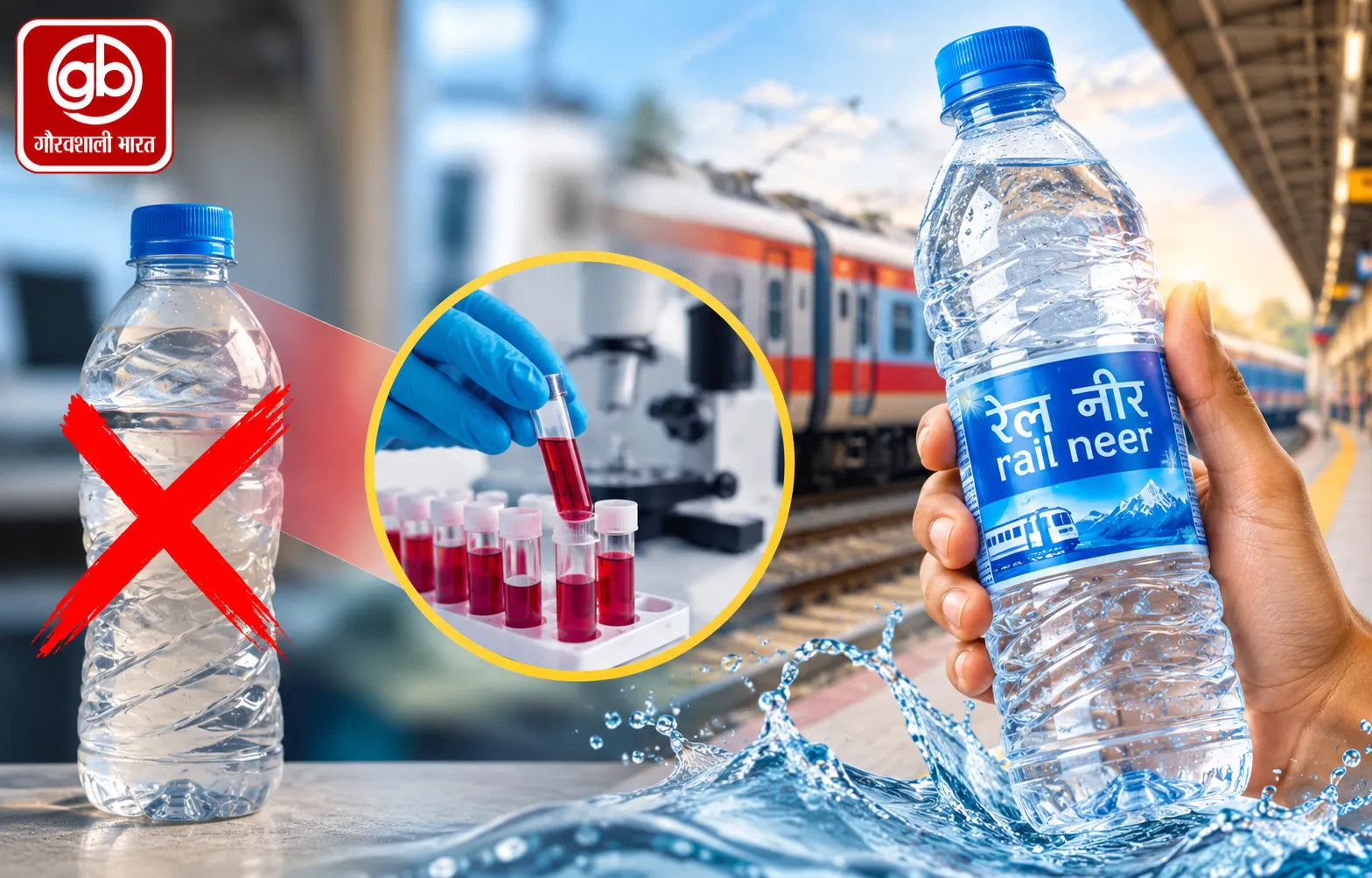 रेल नीर पर मचा हड़कंप! 100 गुना ब्रोमेट का दावा कितना सच?