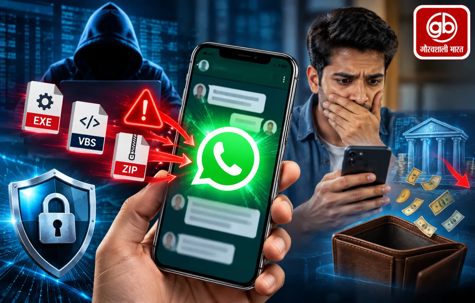 WhatsApp पर आया एक मैसेज, खाली कर सकता है आपका बैंक खाता