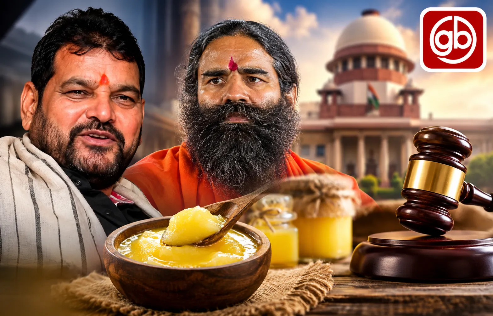 पतंजलि के घी पर बयान से बृजभूषण पर 50 करोड़ का दावा
