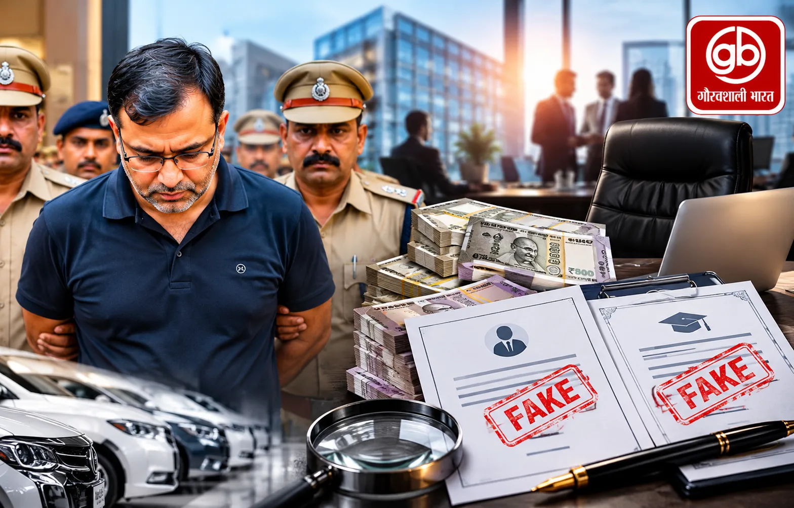 2.80 लाख की सैलरी, फर्जी सर्टिफिकेट से बना VP, फिर खुला राज