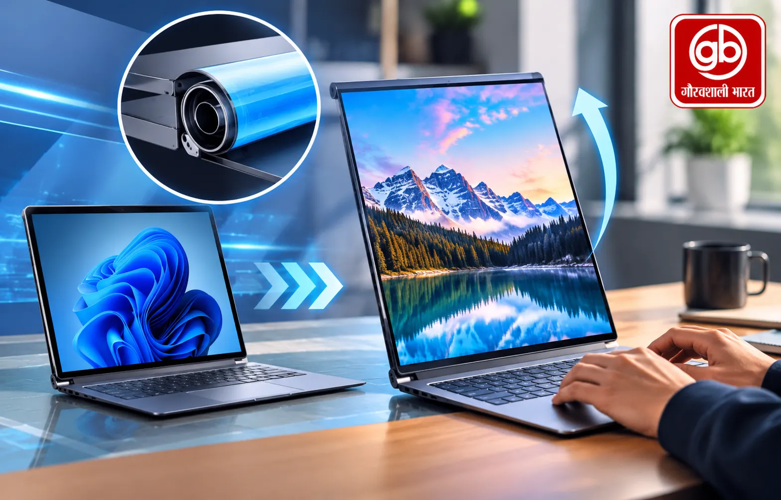 अब फोल्ड नहीं, रोल होगी स्क्रीन! Lenovo का ये गजब लैपटॉप
