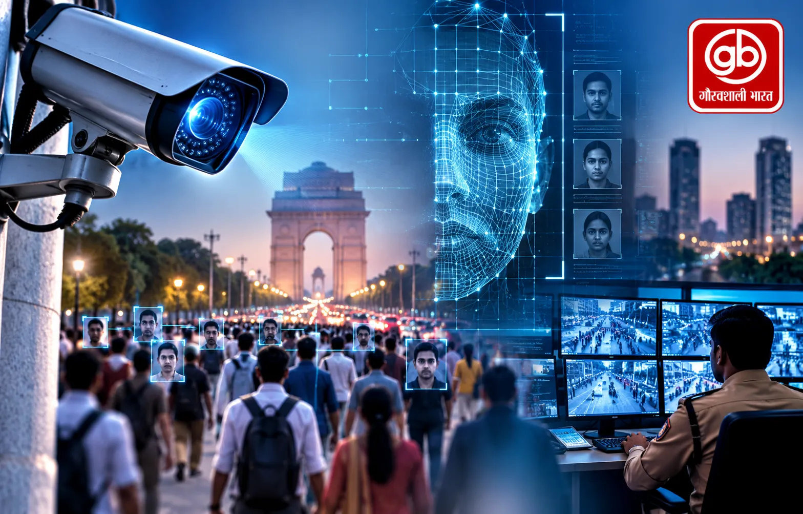 दिल्ली में 5 करोड़ चेहरों पर AI की नजर, Safe City का प्लान
