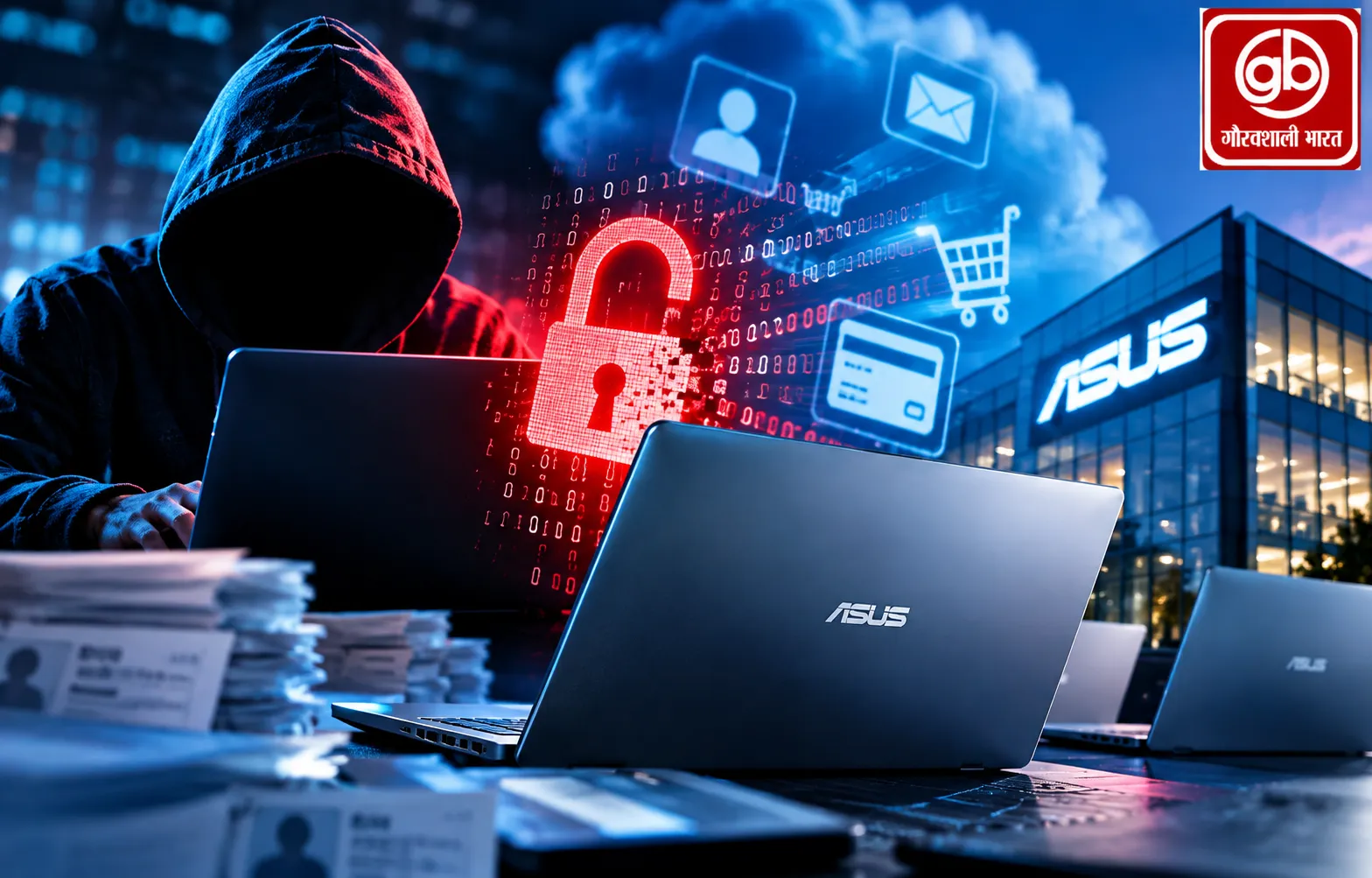 Asus पर बड़ा साइबर हमला! करोड़ों ग्राहकों का डेटा खतरे में?