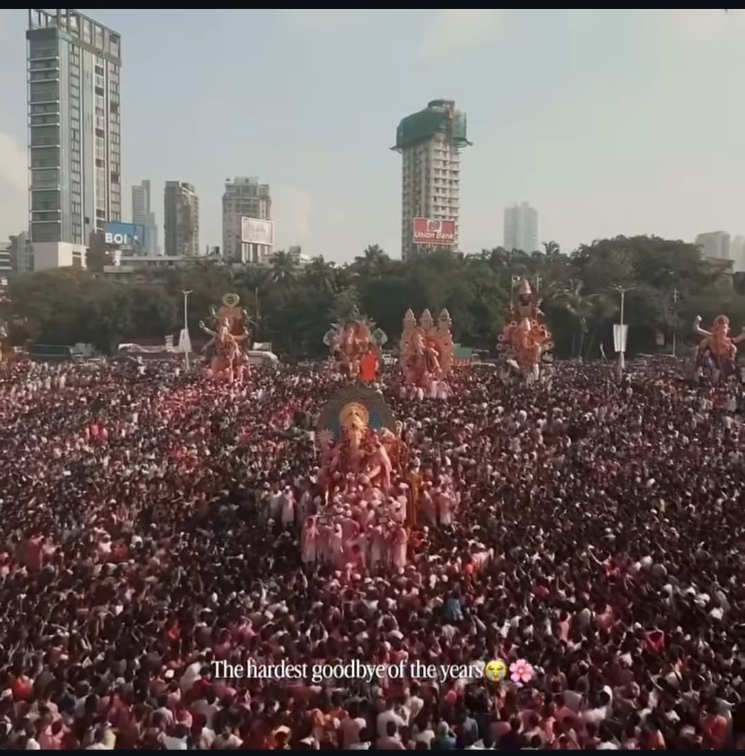 🥁 मुंबई में बप्पा का उत्सव