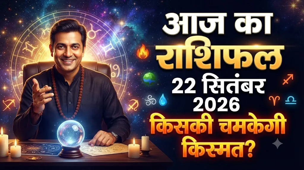 आज का राशिफल – 22 सितंबर 2026