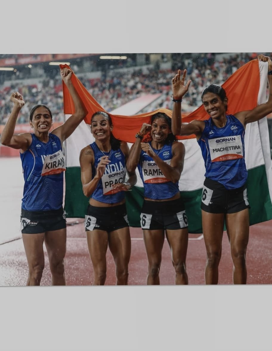 टीमवर्क और जोश के साथ बेटियों ने दिखाई अपनी रफ्तार