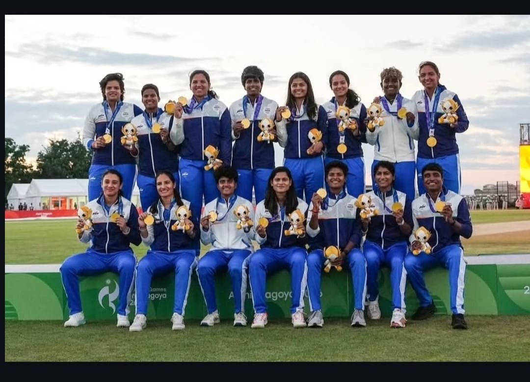 भारत की बेटियों ने शानदार प्रदर्शन से जीता गोल्ड! 🥇🇮🇳