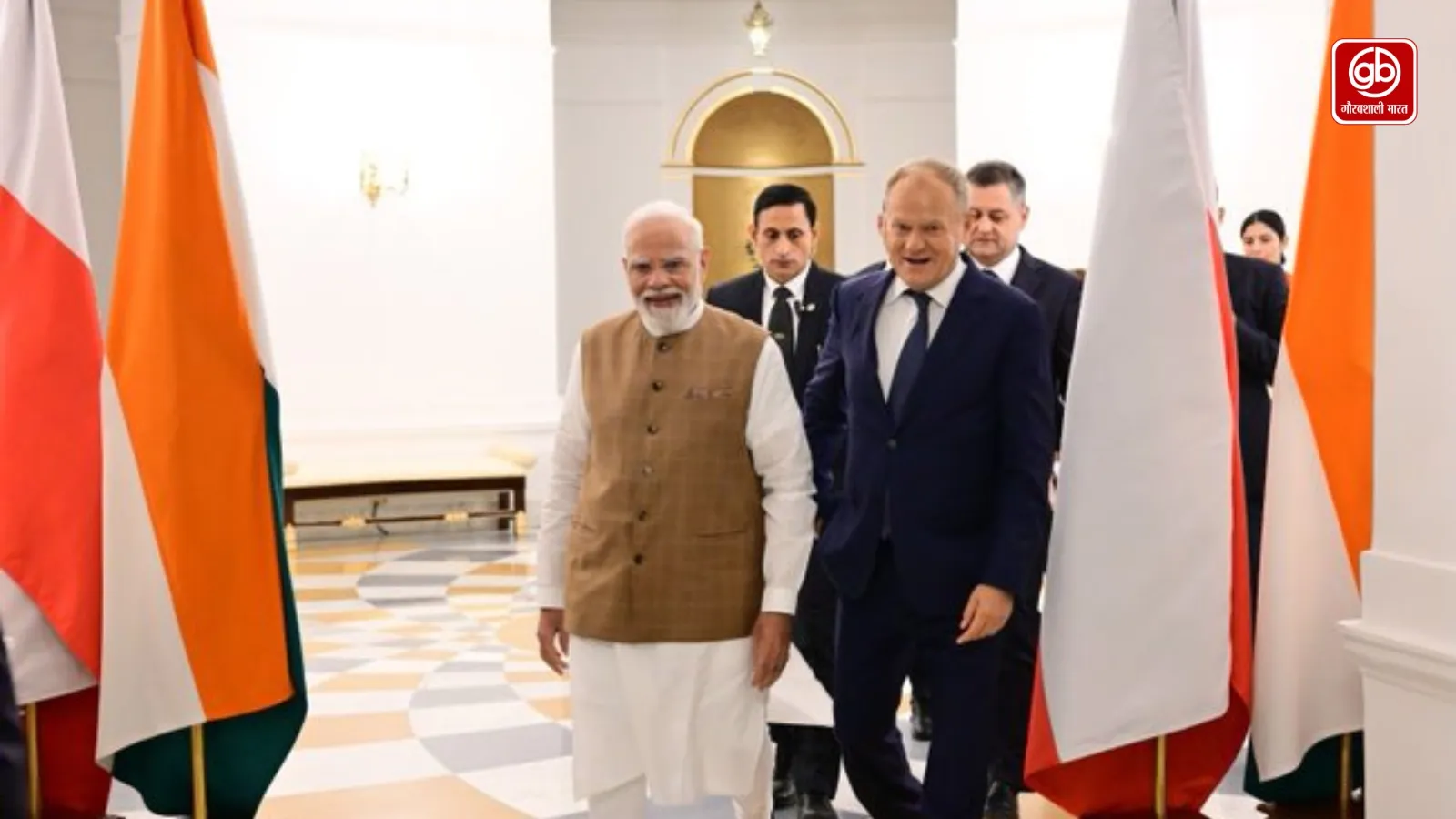 मोदी से मुलाकात के बाद पंजाबी रंग में दिखे पोलैंड के पीएम, भारत को कहा धन्यवाद