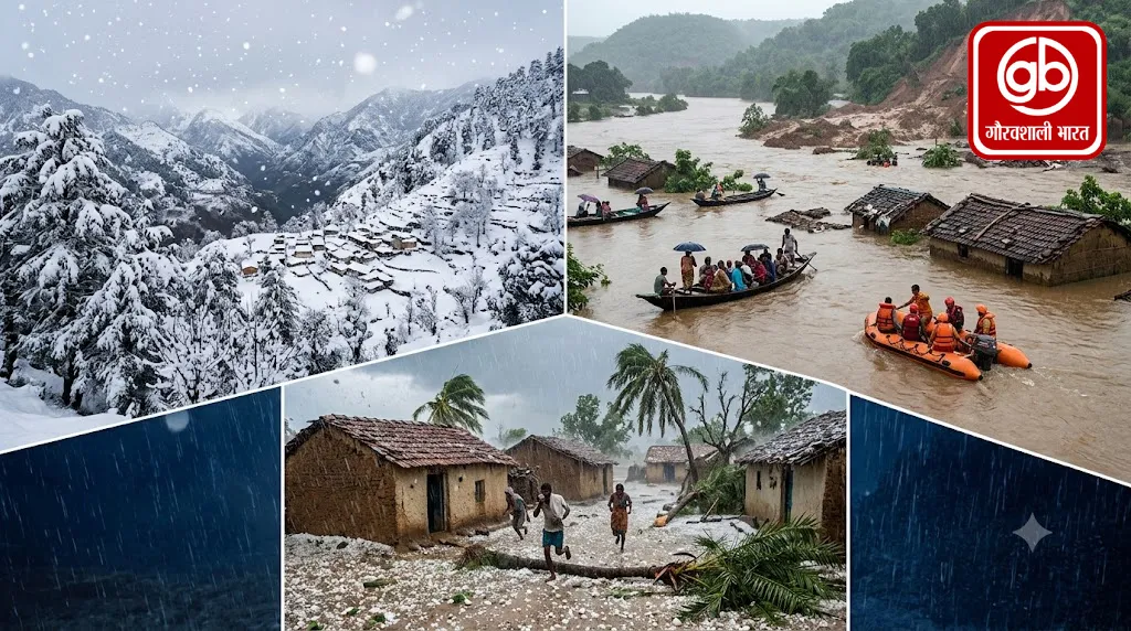 तूफान अर्नब का असर: उत्तराखंड में बर्फबारी