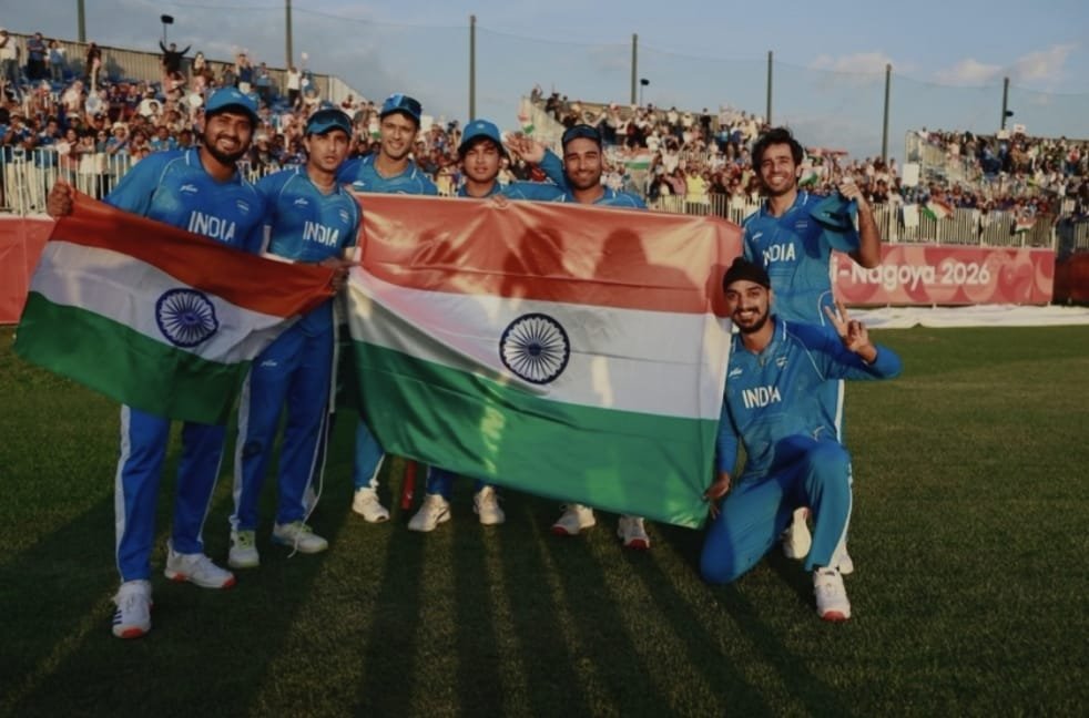 तिरंगे की छांव में चैंपियनों की मुस्कान 🇮🇳❤️