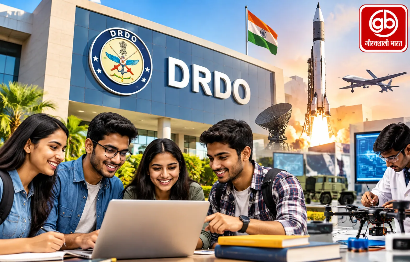 DRDO में इंटर्नशिप का मौका, ₹30 हजार स्टाइपेंड; ऐसे करें आवेदन
