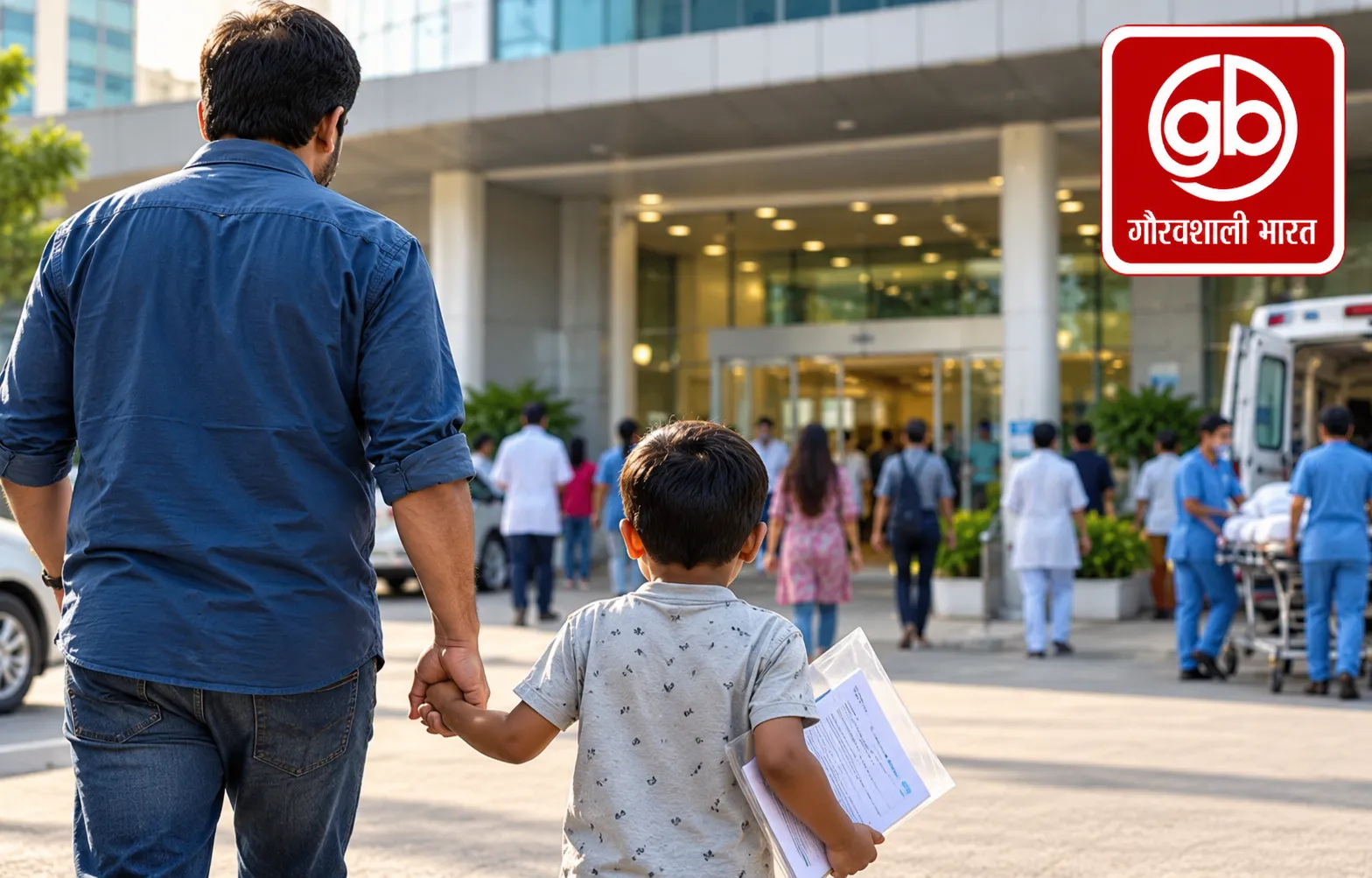 बच्चे की किडनी खराब बताई, दूसरी जांच में टाइफाइड निकला