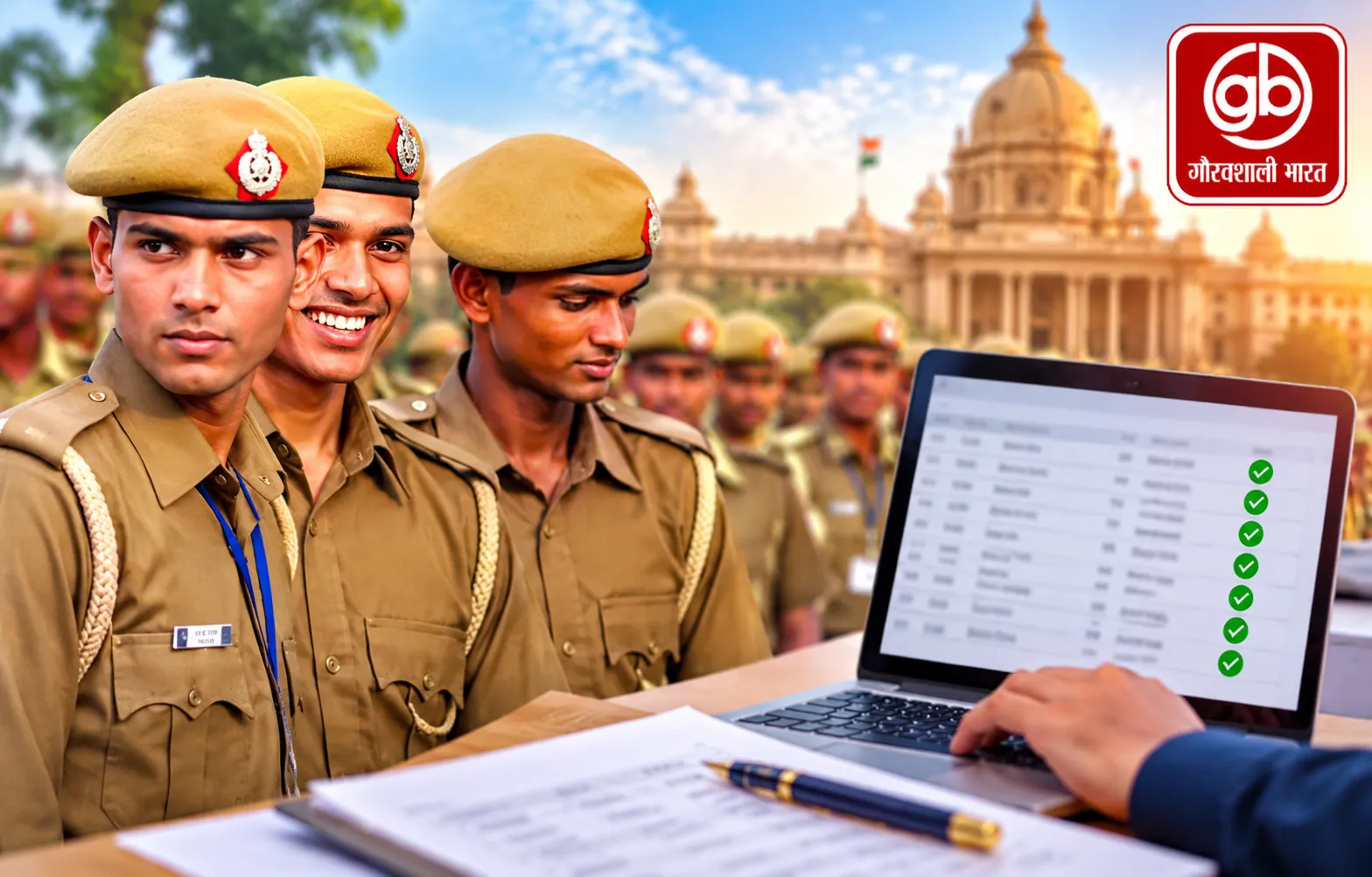यूपी होमगार्ड भर्ती रिजल्ट जारी, 41,424 उम्मीदवार चयनित