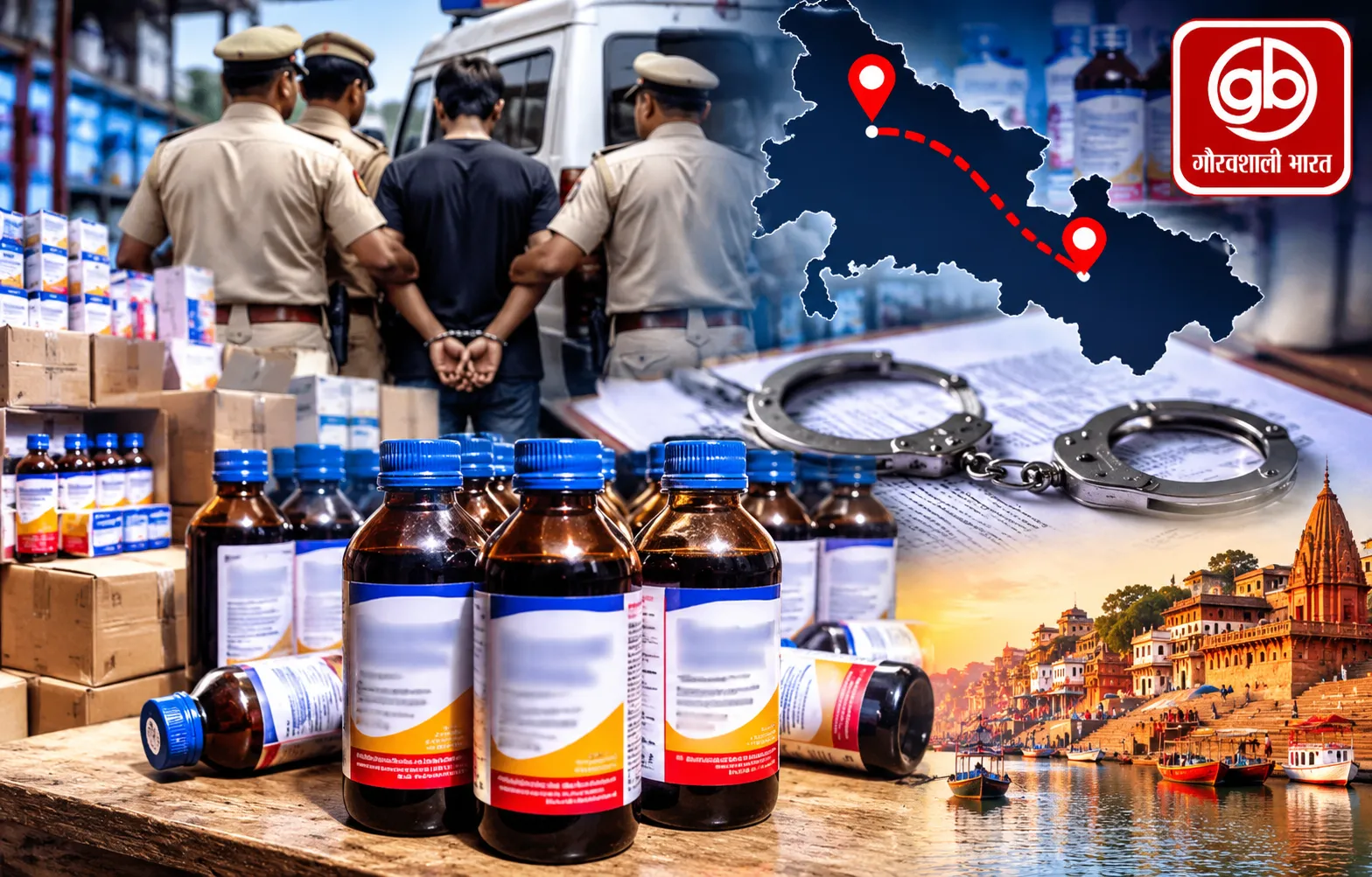 कफ सिरप तस्करी में बड़ा खुलासा, झारखंड से जुड़ा वाराणसी कनेक्शन