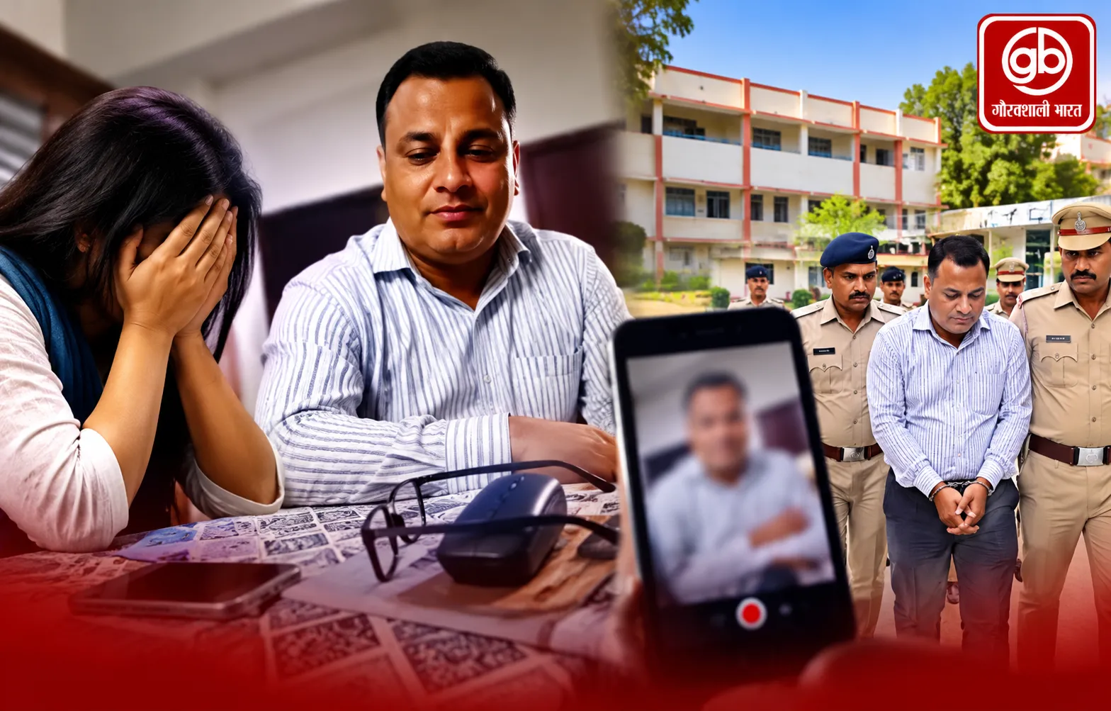 कुशीनगर में वायरल वीडियो से स्कूल प्रबंधक की मुश्किल बढ़ी