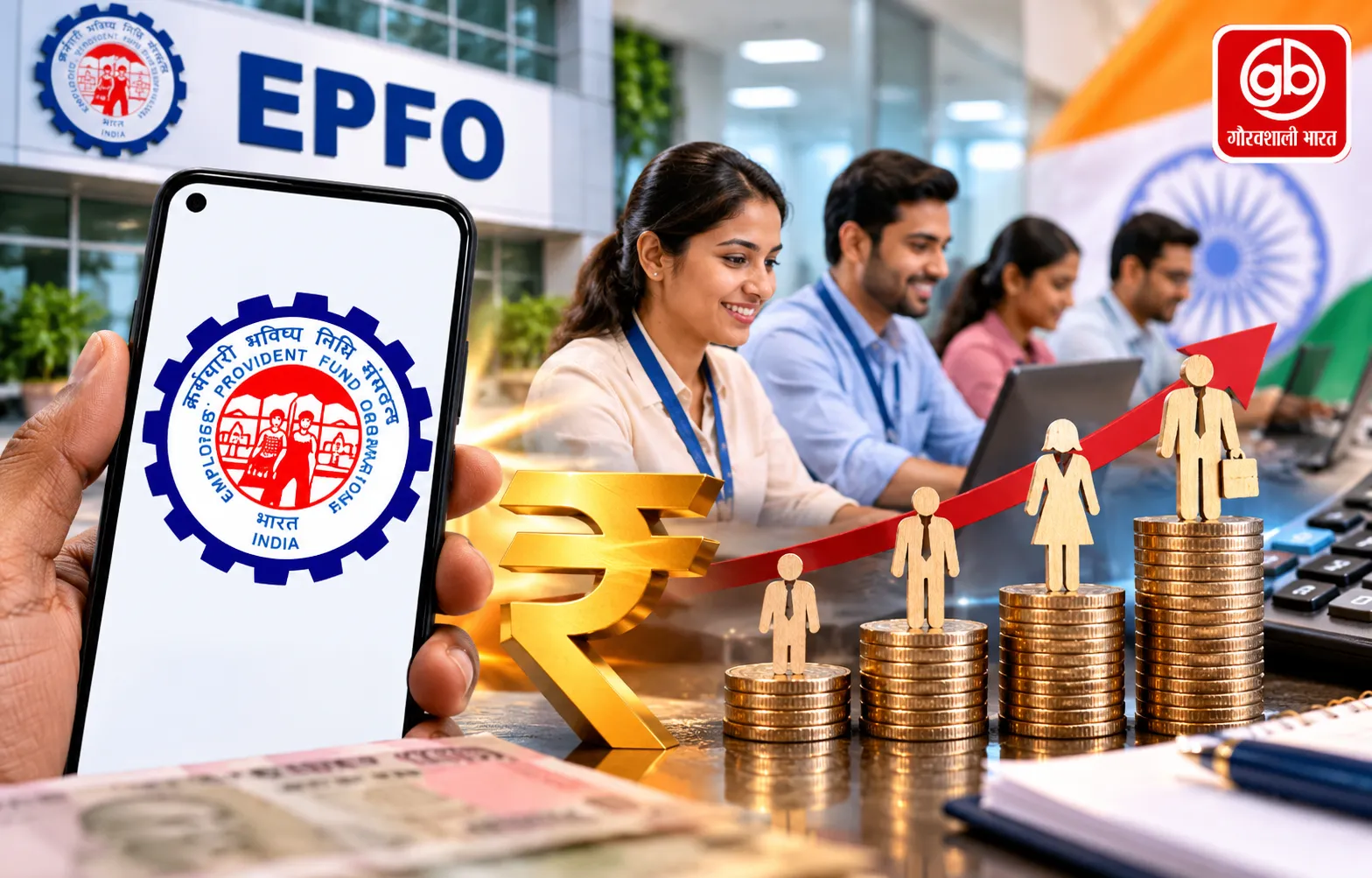 EPFO की ₹25,000 वेतन सीमा से बदलेंगे नियम, जानें असर