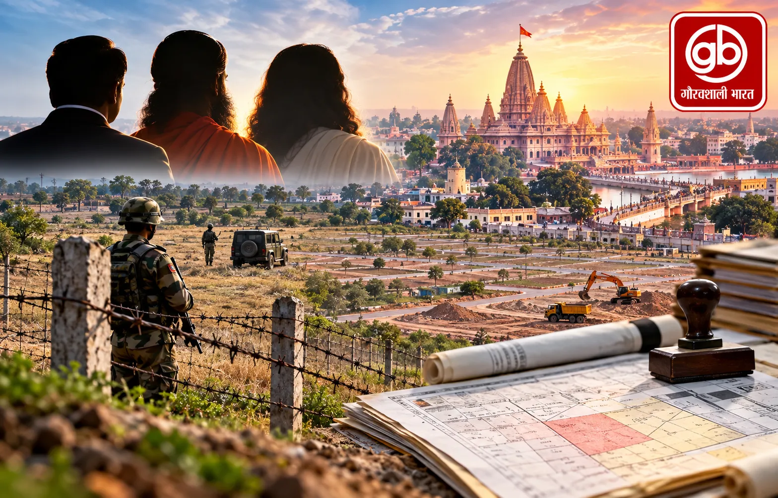 अयोध्या में सेना की जमीन पर बड़ा दावा, अडानी-रामदेव का नाम