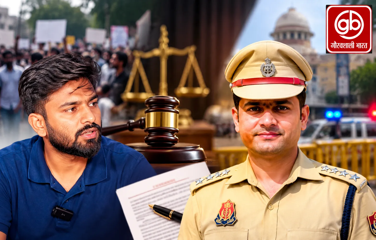 ACP विवेक भगत की शिकायत पर CJP नेताओं समेत छह लोगों पर FIR