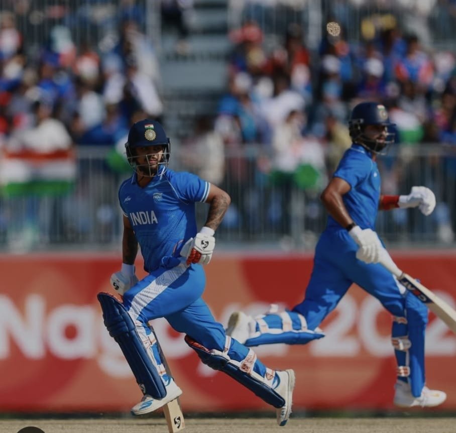 मैदान पर दिखा जोश 🇮🇳🏏