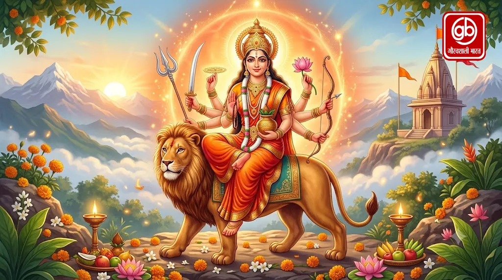नवरात्रि का चौथा दिन: मां कूष्मांडा की पूजा विधि, मंत्र, कथा और महत्व