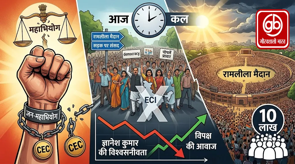 INDIA गठबंधन का आज ‘सड़क पर संसद’ कार्यक्रम