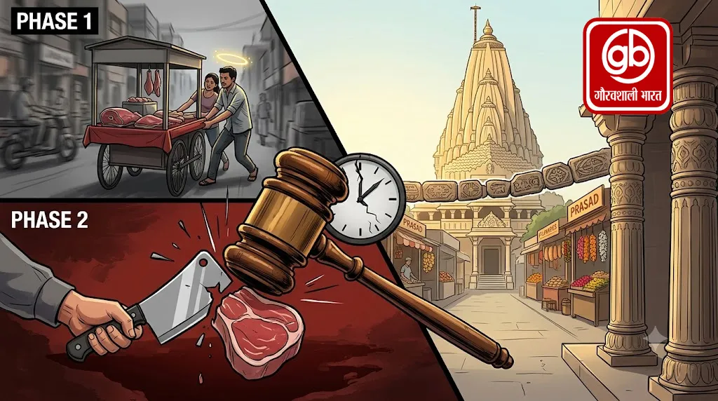 सोमनाथ मंदिर के पास मांसाहारी भोजन की बिक्री पर रोक फिर बहाल
